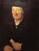 Portrait of an Old Man Hans holbein the younger